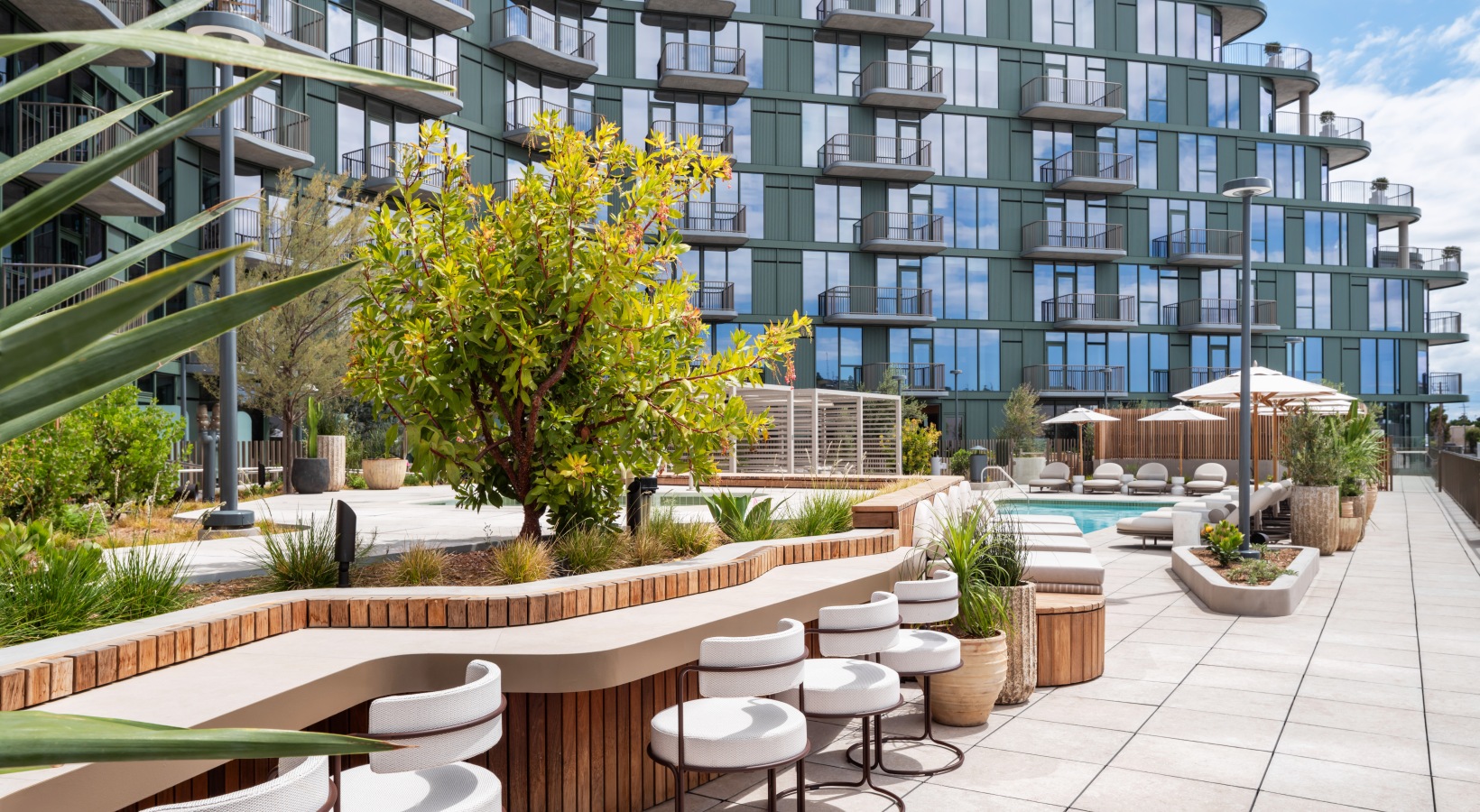 Habitat Residences — community amenity space.