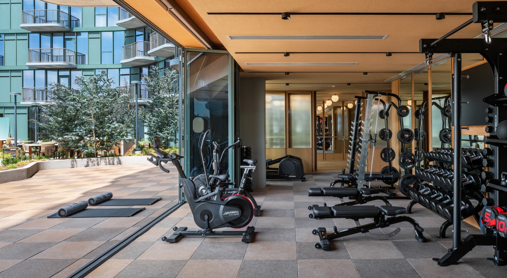 Habitat Residences — community amenity space.