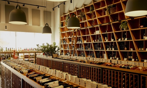 spacious shelves